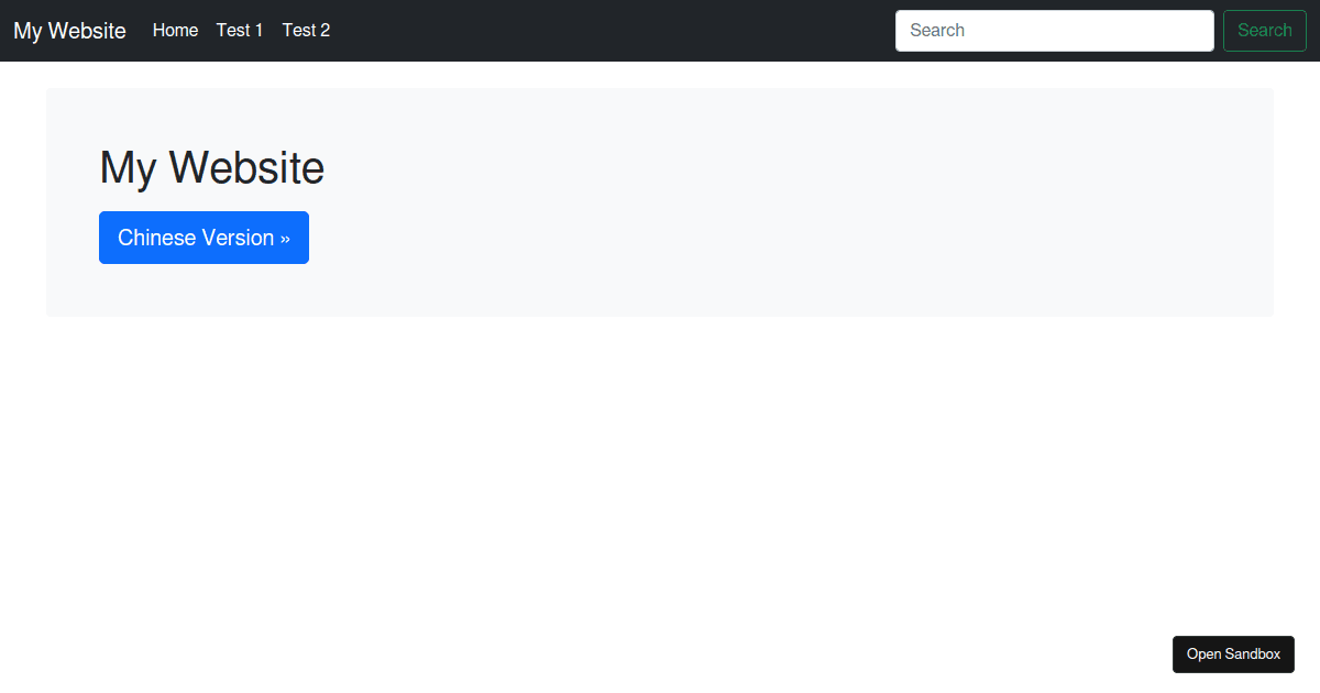 jquery demo Codesandbox