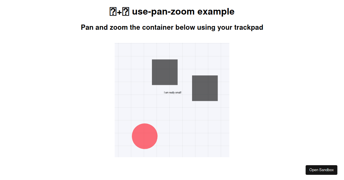 usepanandzoom examples CodeSandbox