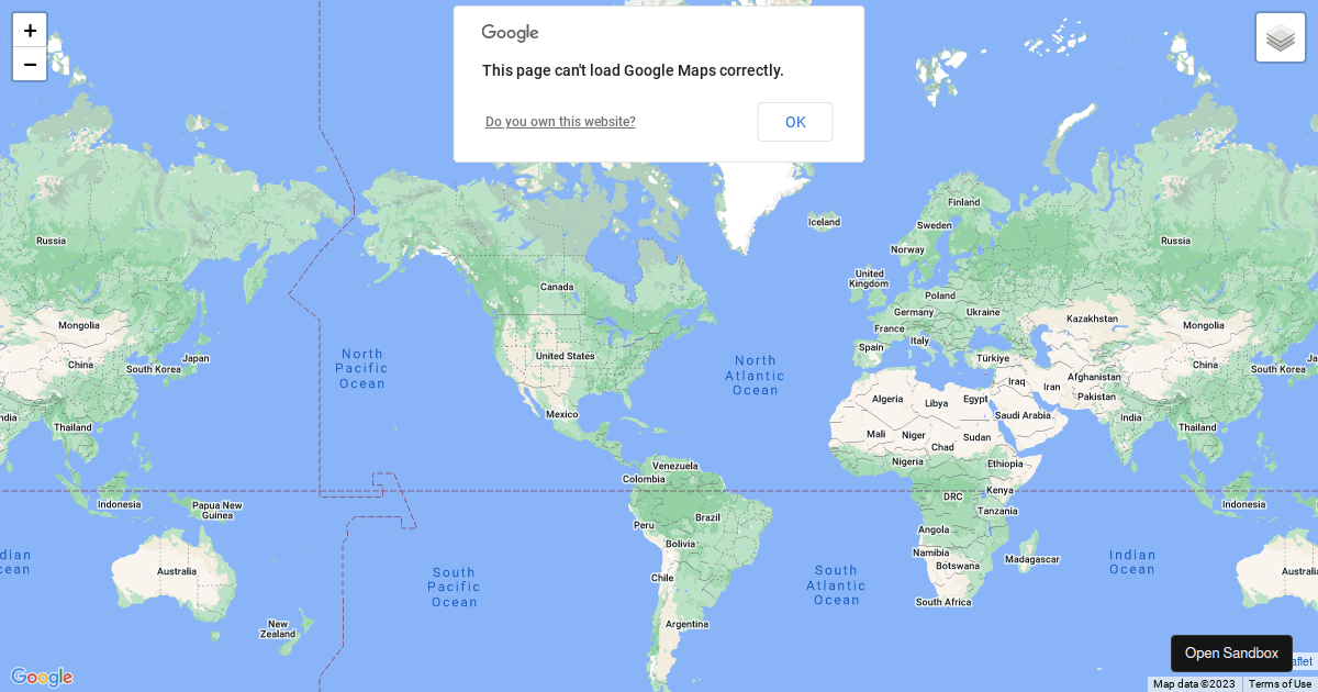 React Leaflet Google Maps reactleafletgooglev2 examples CodeSandbox