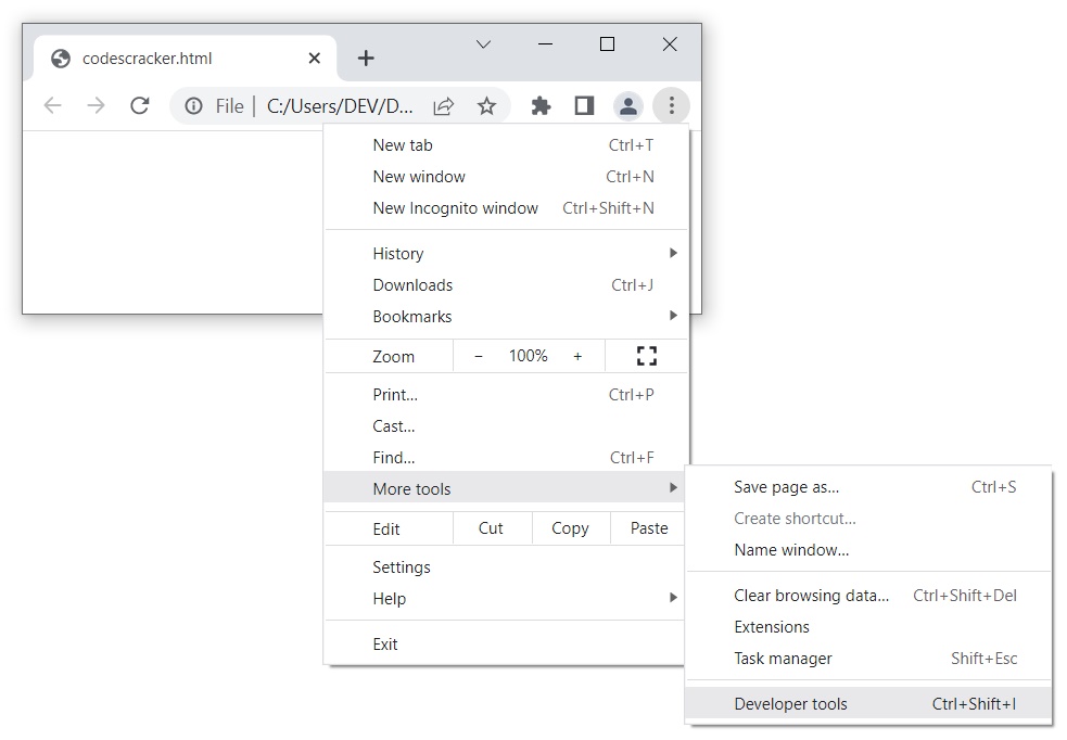 JavaScript console.log()