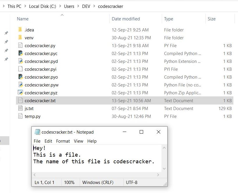 Python open() Function