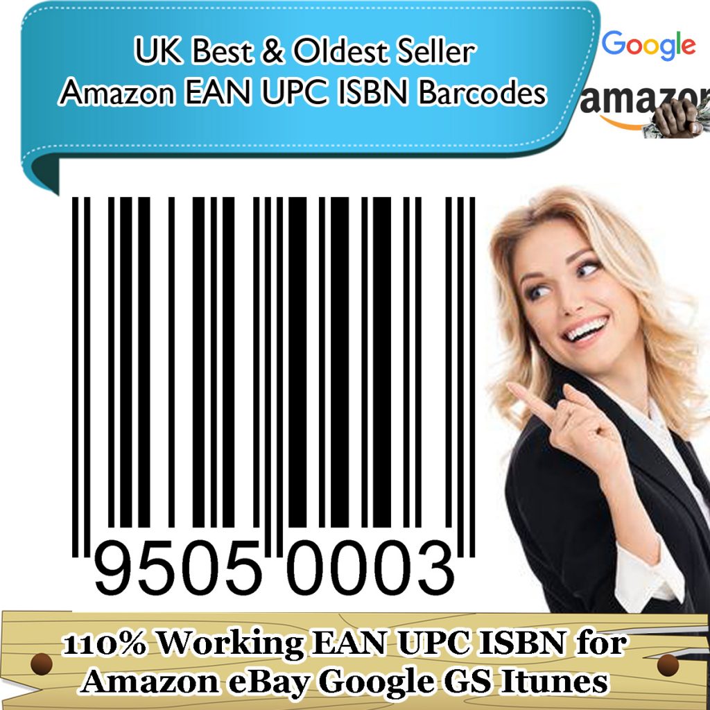 10 000 x EAN Numbers Codes Barcodes for ebay Amazon Google Itunes