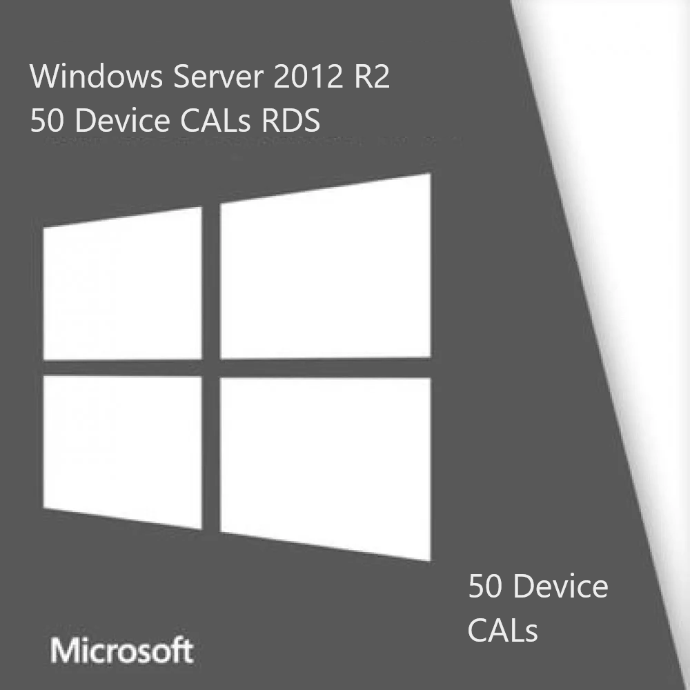 Buy Windows Server 2012 R2 50 RDS Device Cals Lifetime license