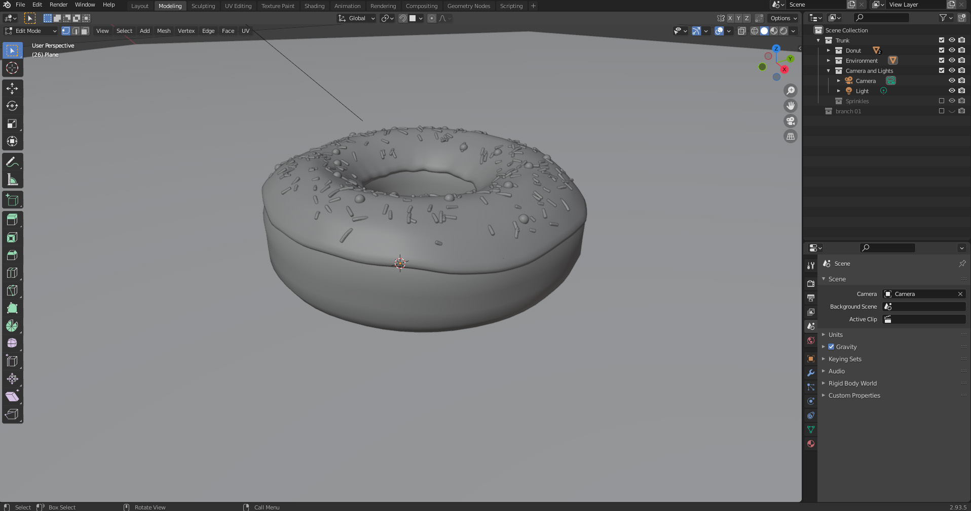 Making a 3D Doughnut in less than 40 hours in Blender  Design