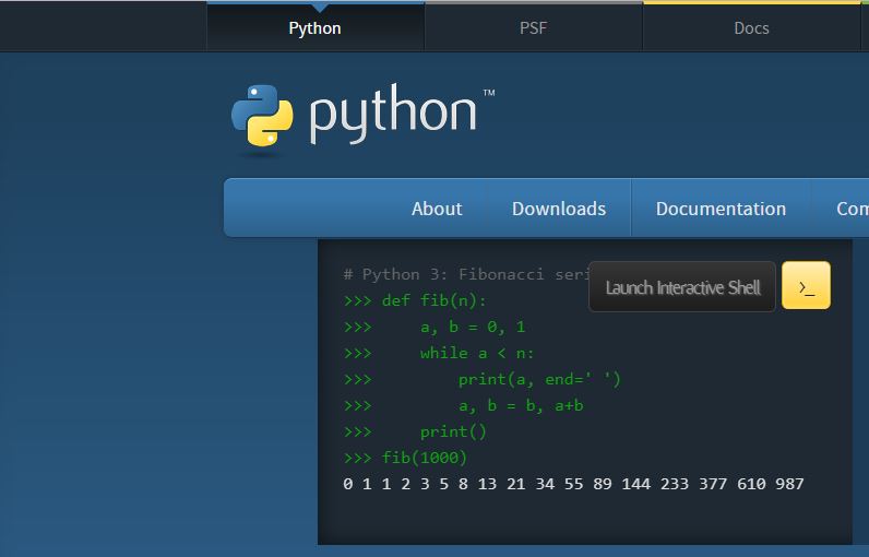 Python Shell
