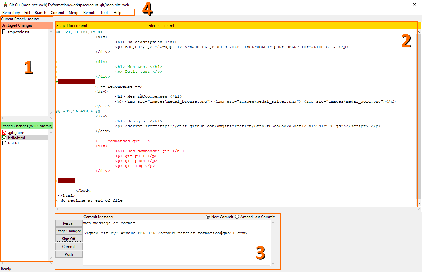 Git Gui le Guide Complet Codeur Pro Arnaud MERCIER