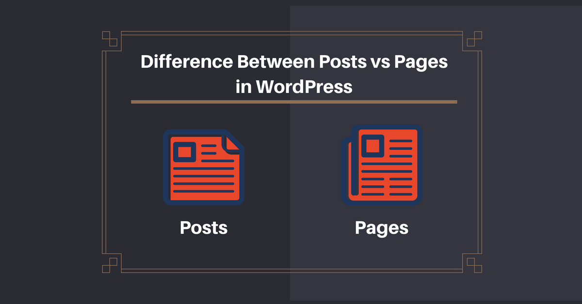 WordPress Guide What is the difference between Posts and Pages in