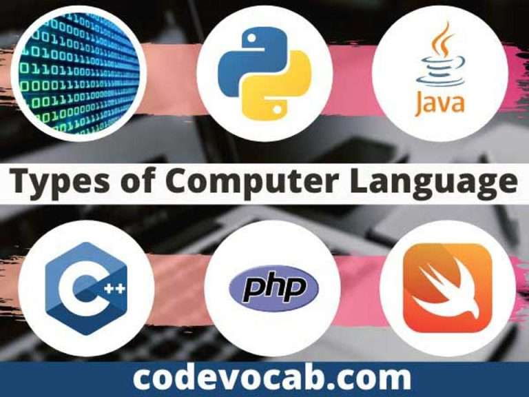 Types of Programming Languages CodeVocab