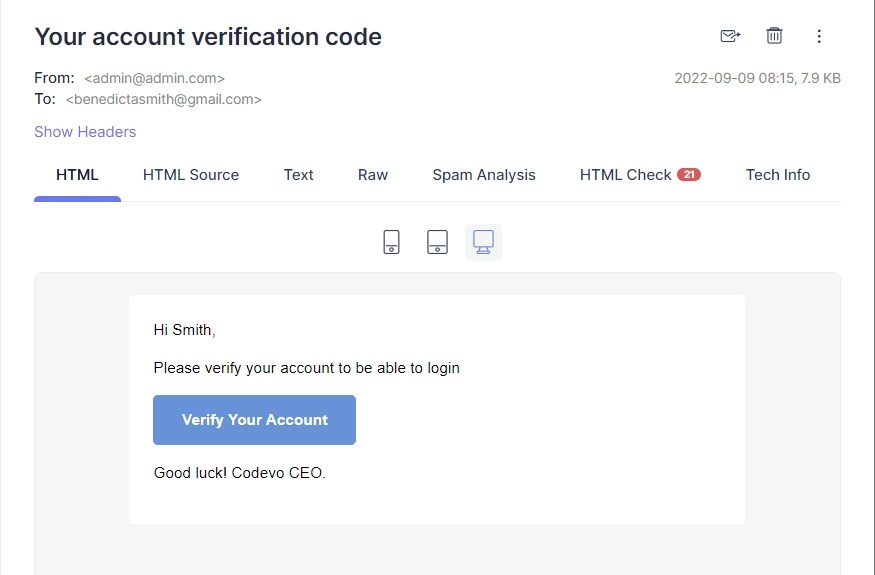 React.js and Axios User Registration and Email Verification 2024