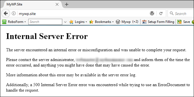 Cara Memperbaiki 500 Masalah Server Internal Di WordPress - CodeWatchers