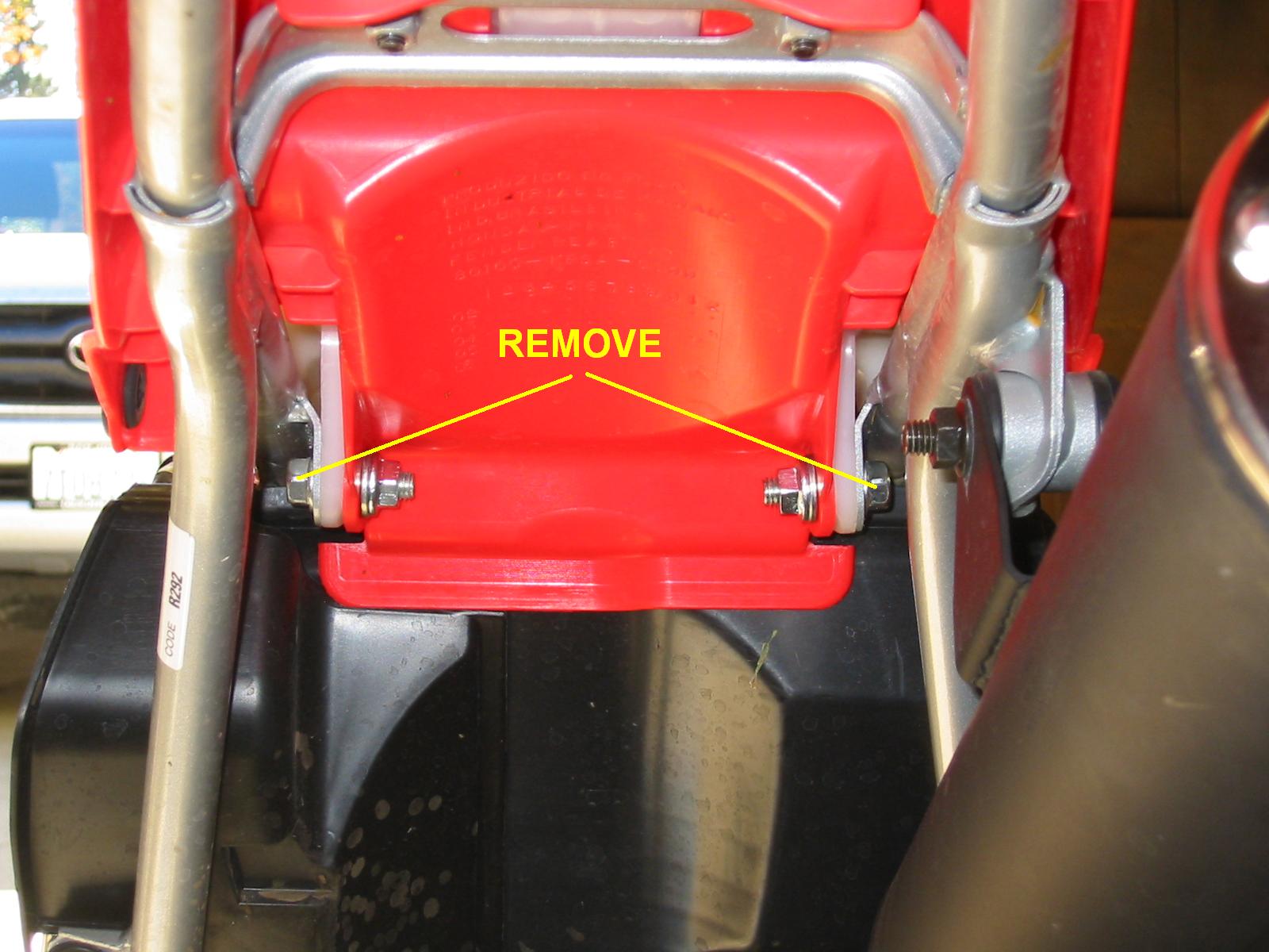 Honda CRF230 valve clearance adjustment