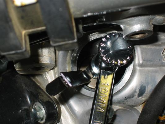 Honda CRF230 valve clearance adjustment