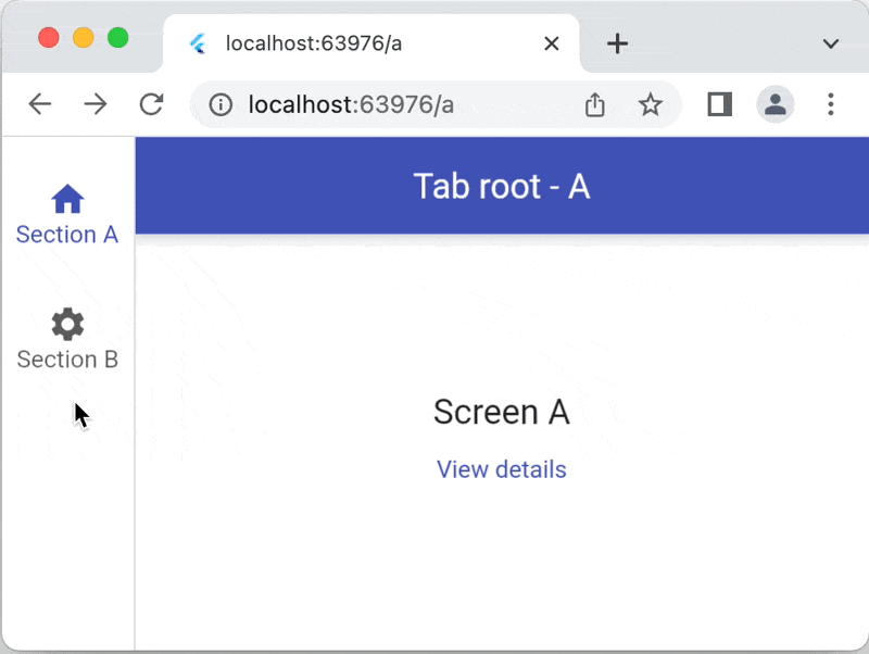 Flutter Bottom Navigation Bar with Stateful Nested Routes using GoRouter