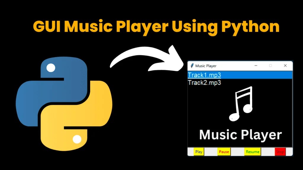 GUI Music Player Using Python CodeWithCurious