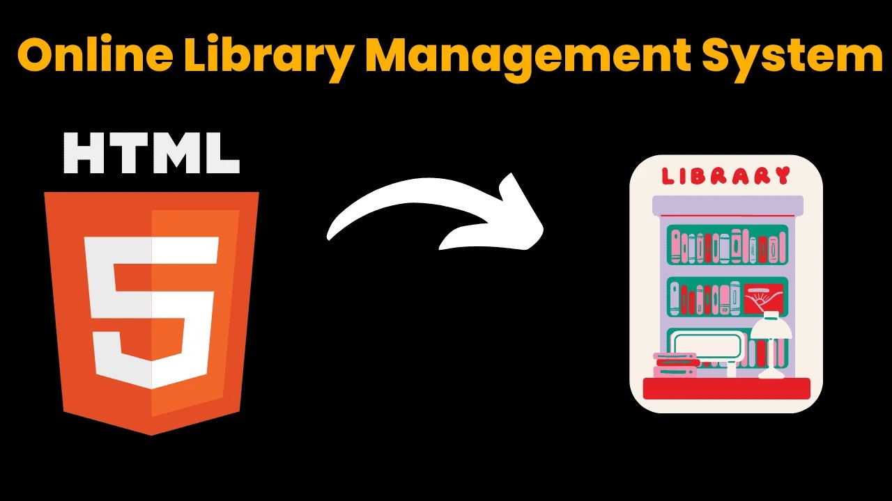 Library Management System using HTML CodeWithCurious