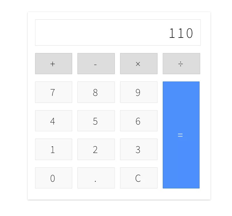 Calculator Using HTML,CSS & JavaScript With Source Code EroFound