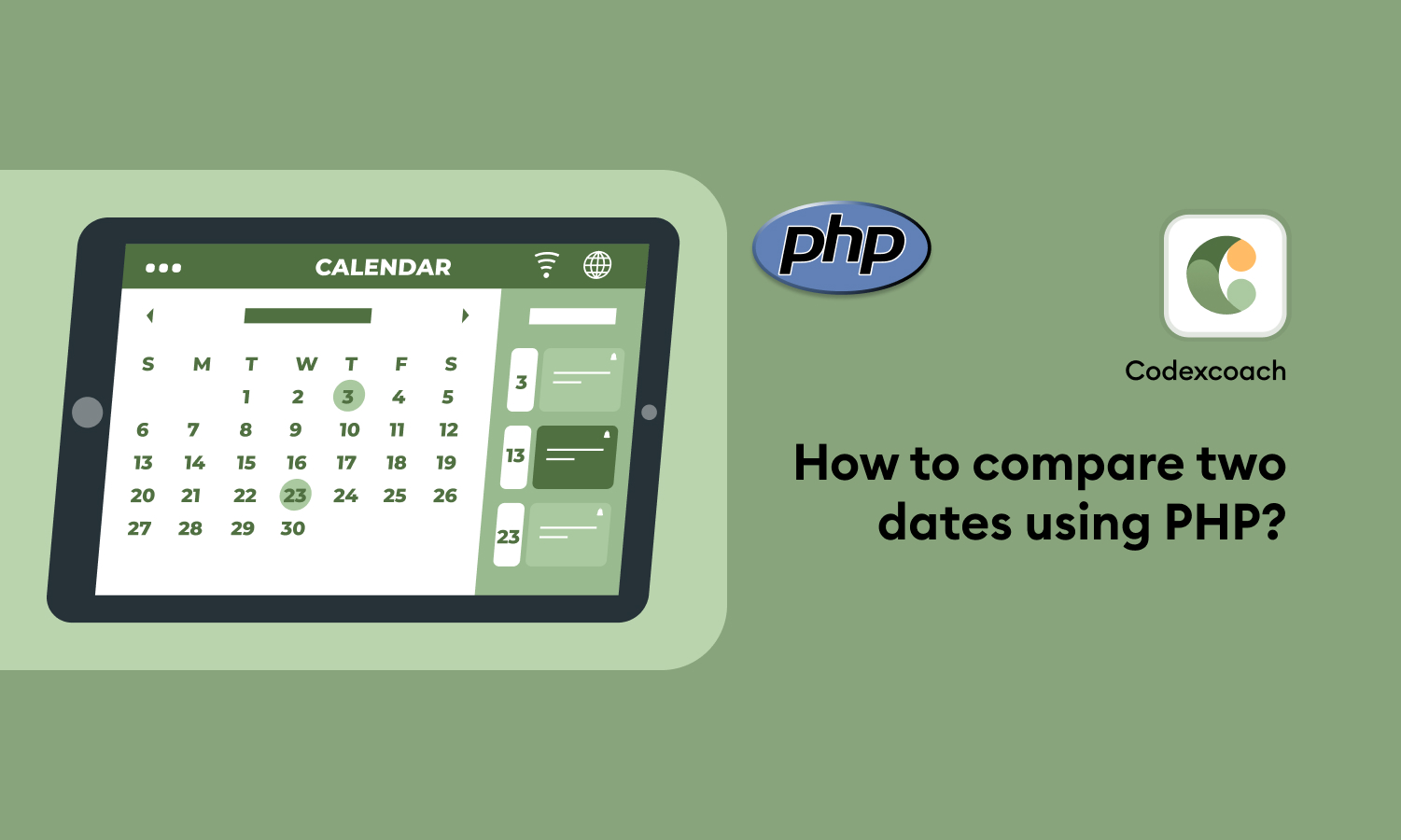 How To Compare Two Dates In PHP【 Easy Method 】 CodexCoach