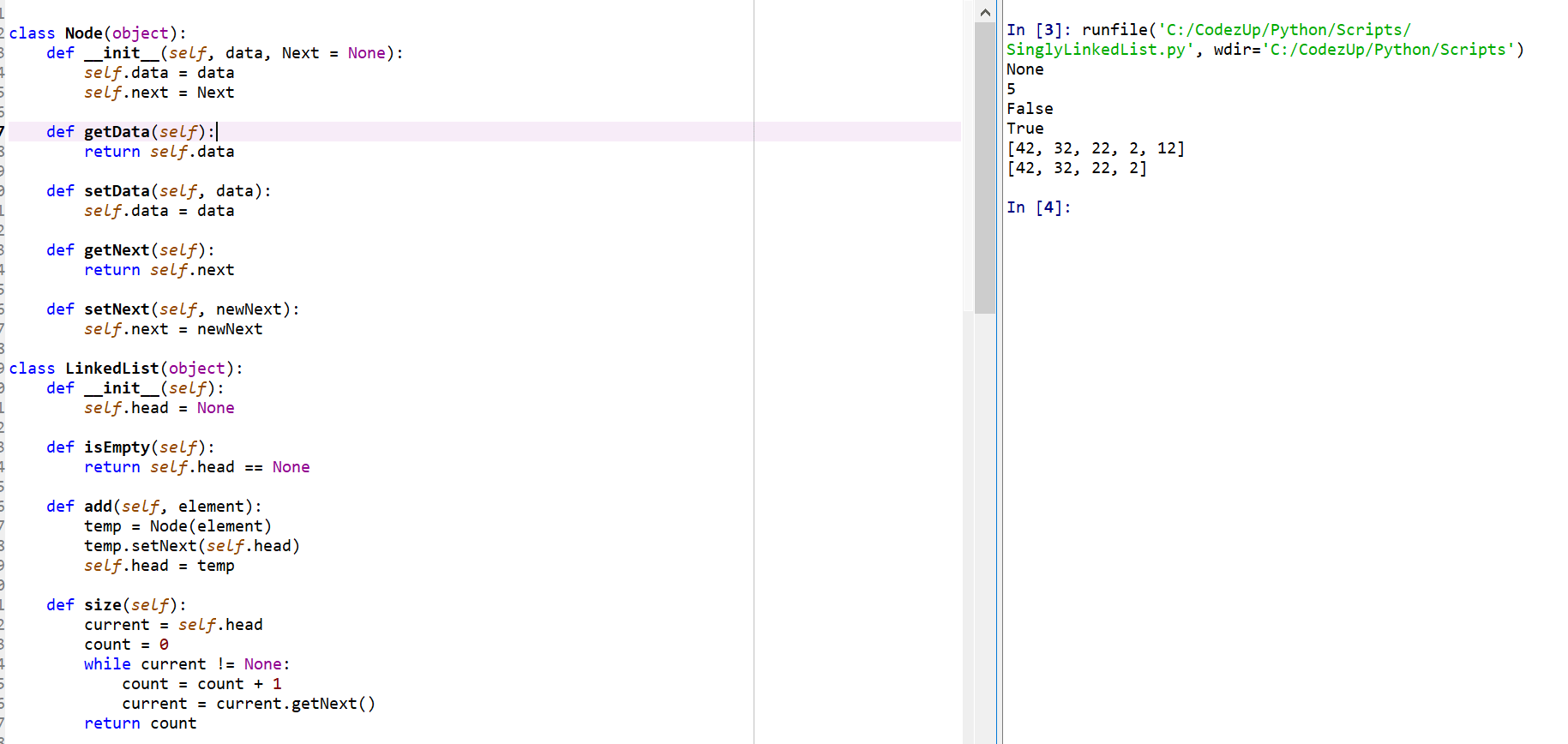 How to Create a Singly Linked List in Python Codez Up
