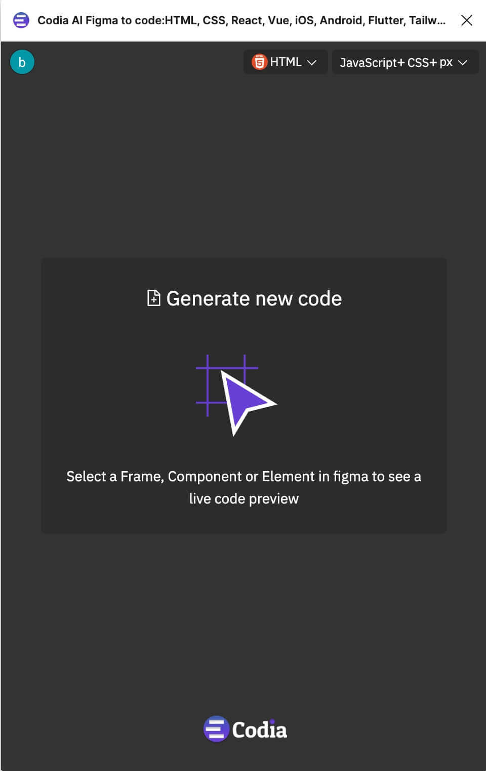 Image to HTML Transforming Images into Code with Codia