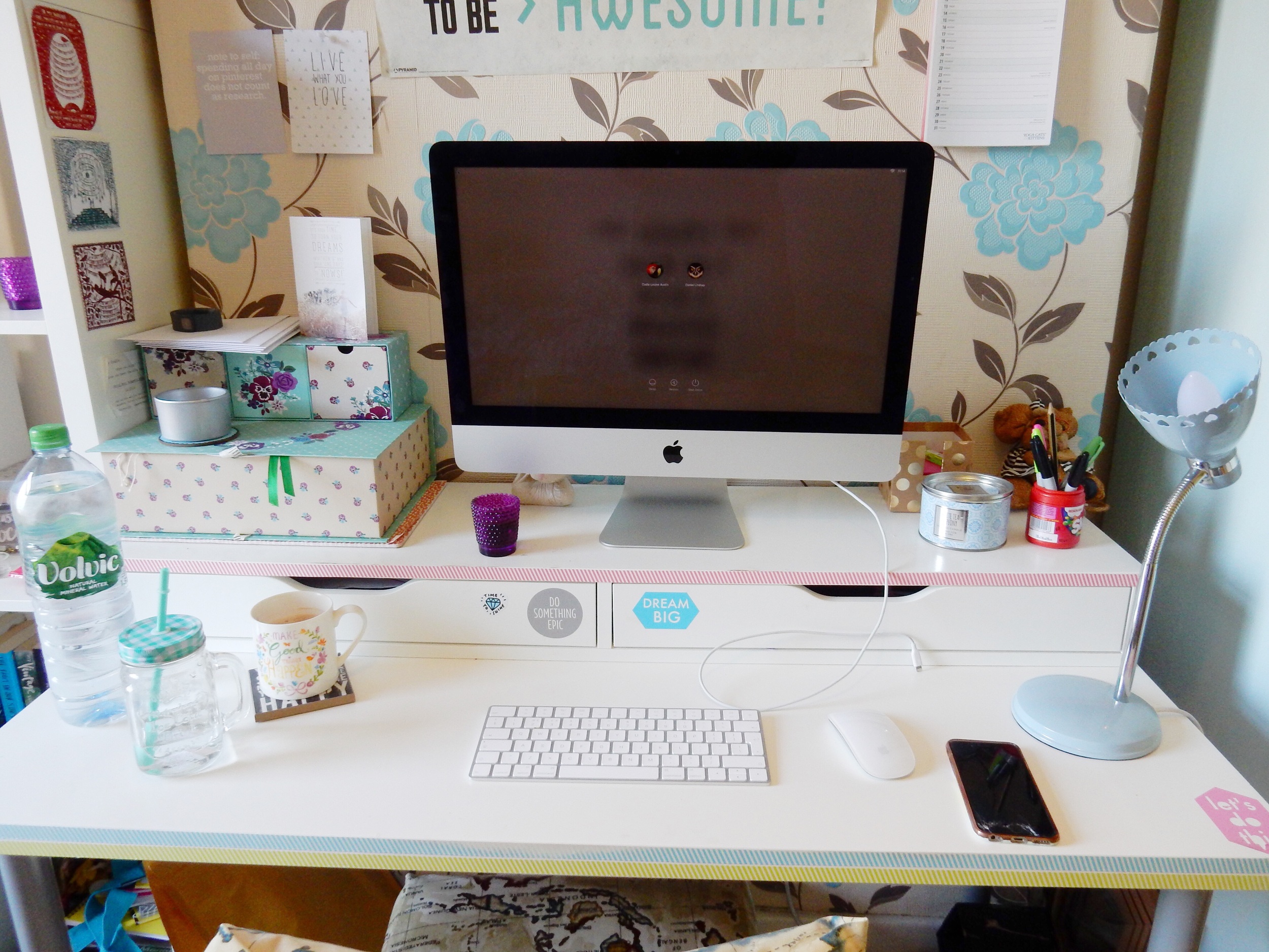 IKEA Desk Hack Codiekinz