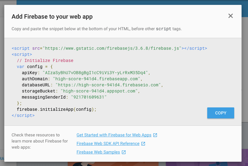 Copy and paste error message