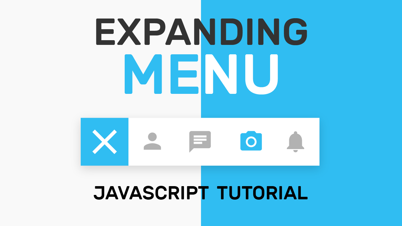 Expanding Toolbar Menu With HTML, CSS & Javascript Coding Artist