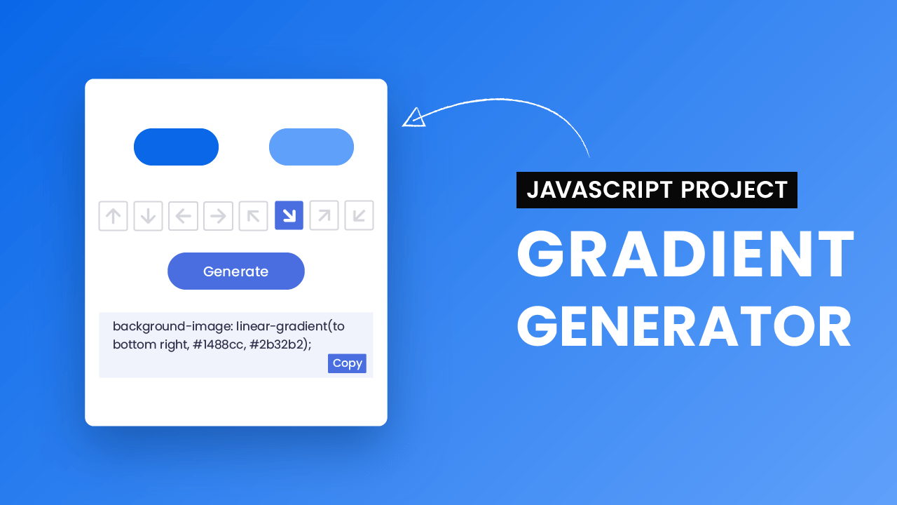 Gradient Generator Javascript Project Coding Artist