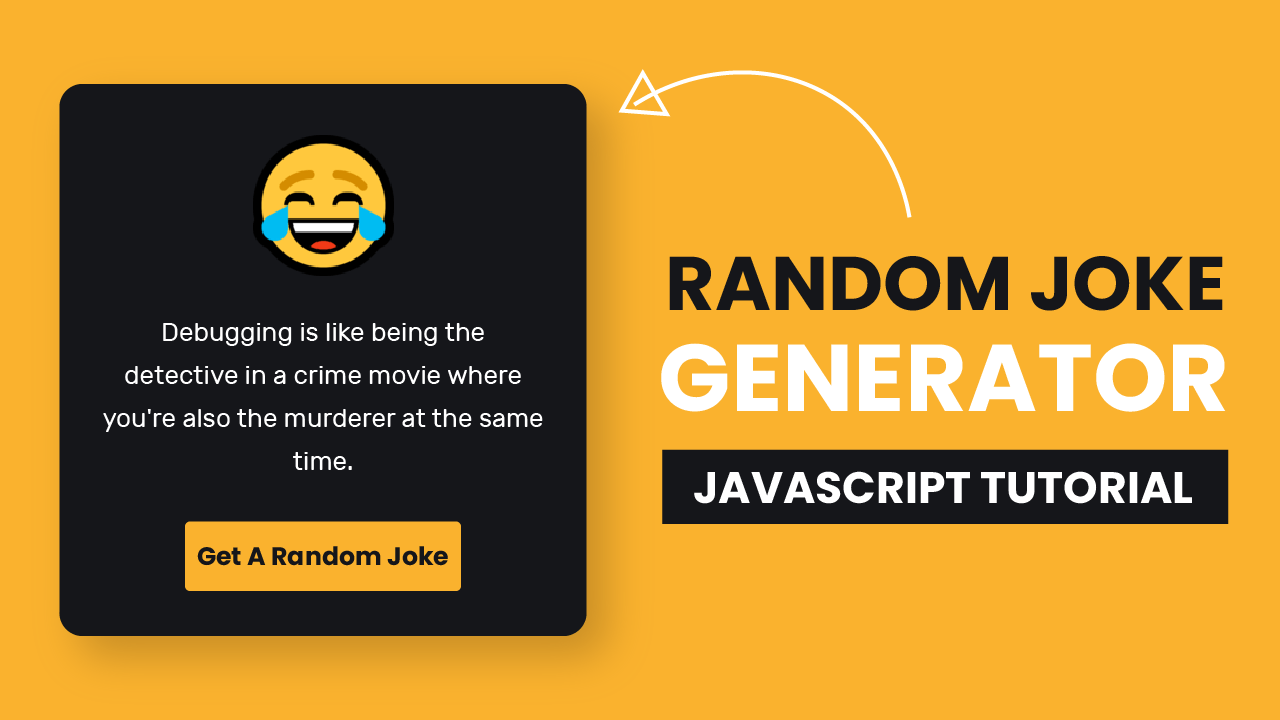 Random Joke Generator Javascript Coding Artist