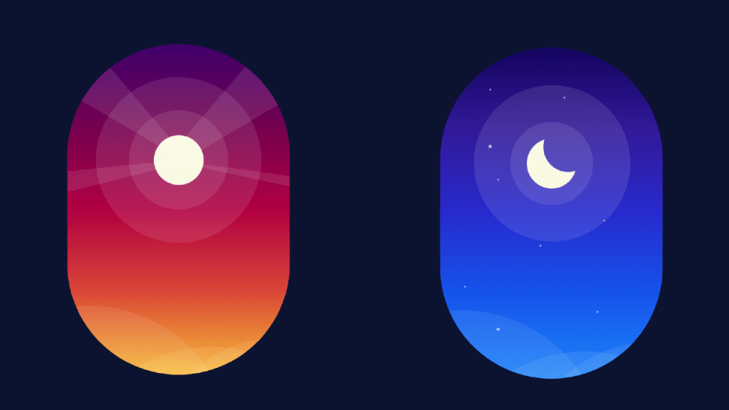 Day Night Transition CSS Animation Coding Artist