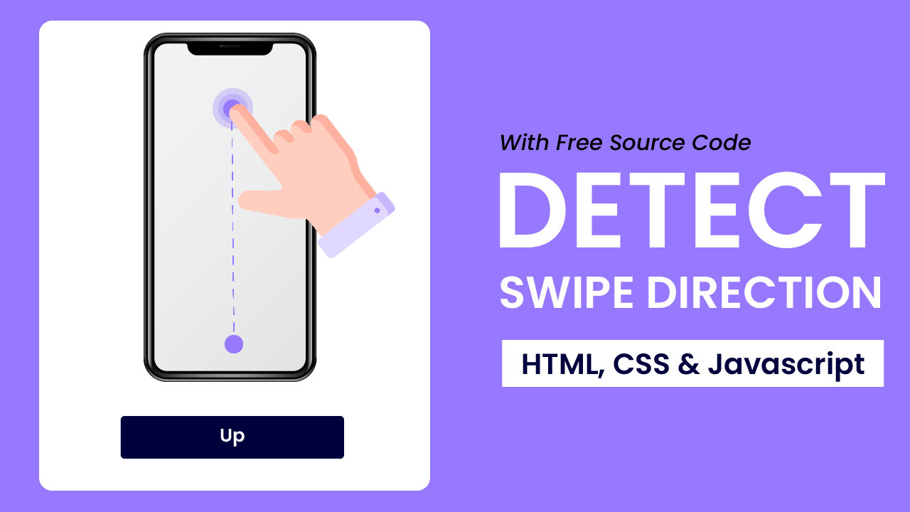 How To Detect Swipe Direction With Javascript Coding Artist