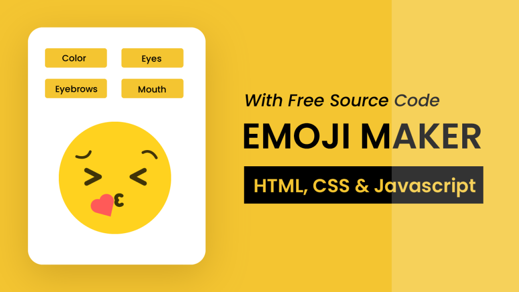 Emoji Maker Javascript Coding Artist
