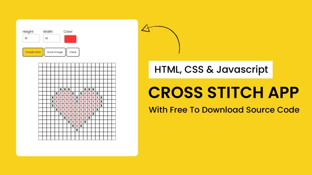 Cross Stitch App Coding Artist