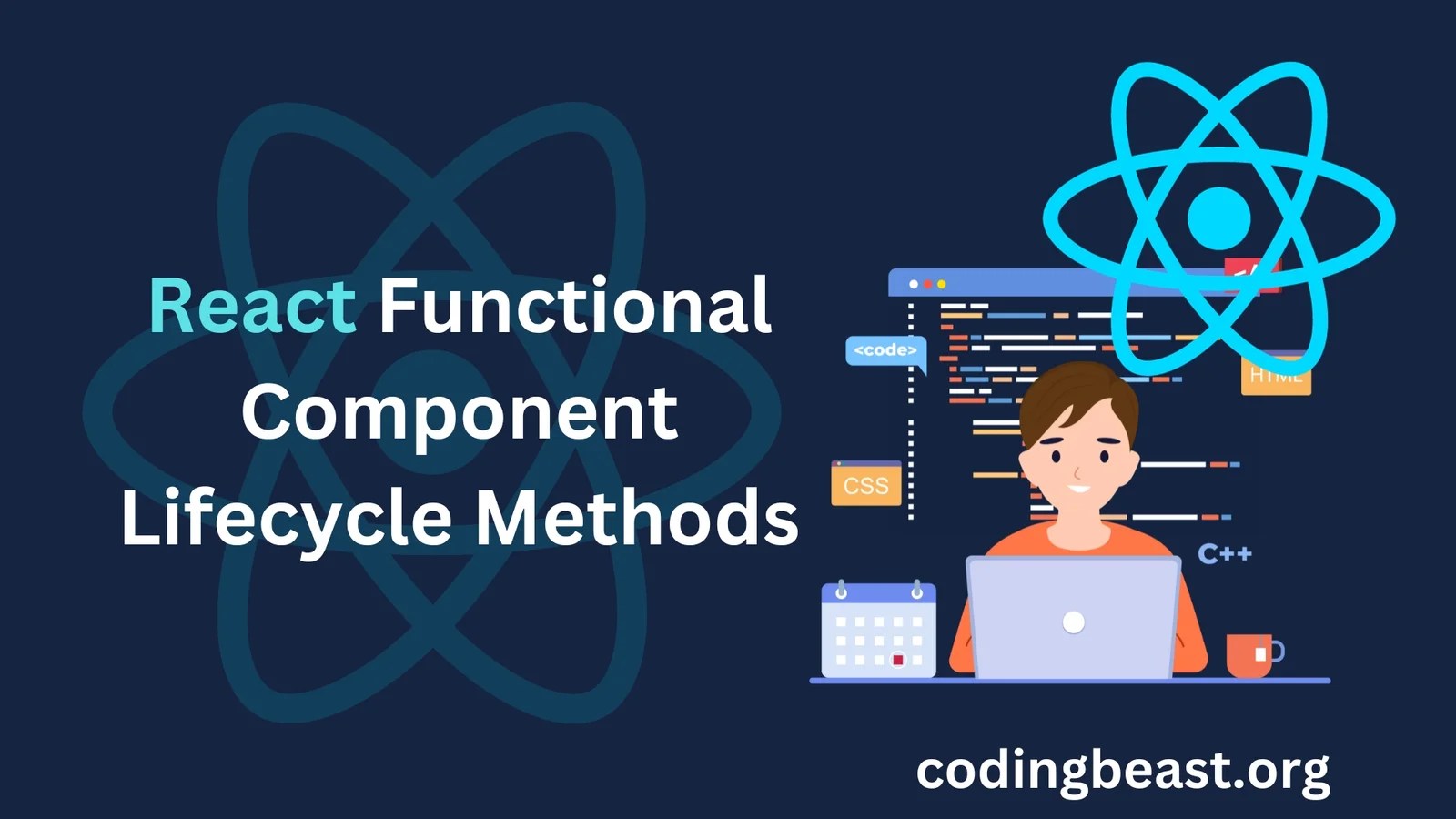 React Functional Component Lifecycle Methods Coding Beast