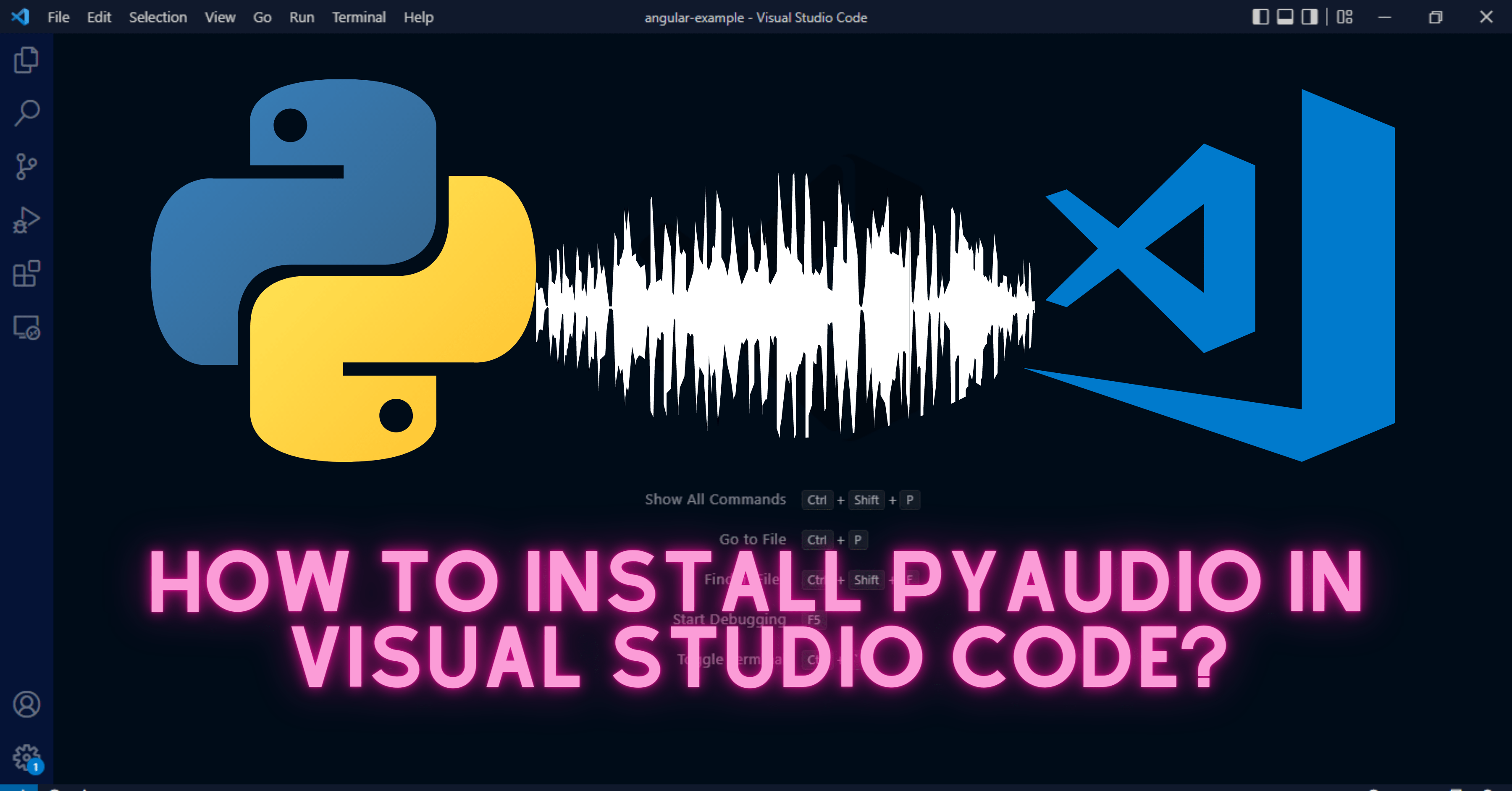 How to Install PyAudio in Visual Studio Code Coding Campus