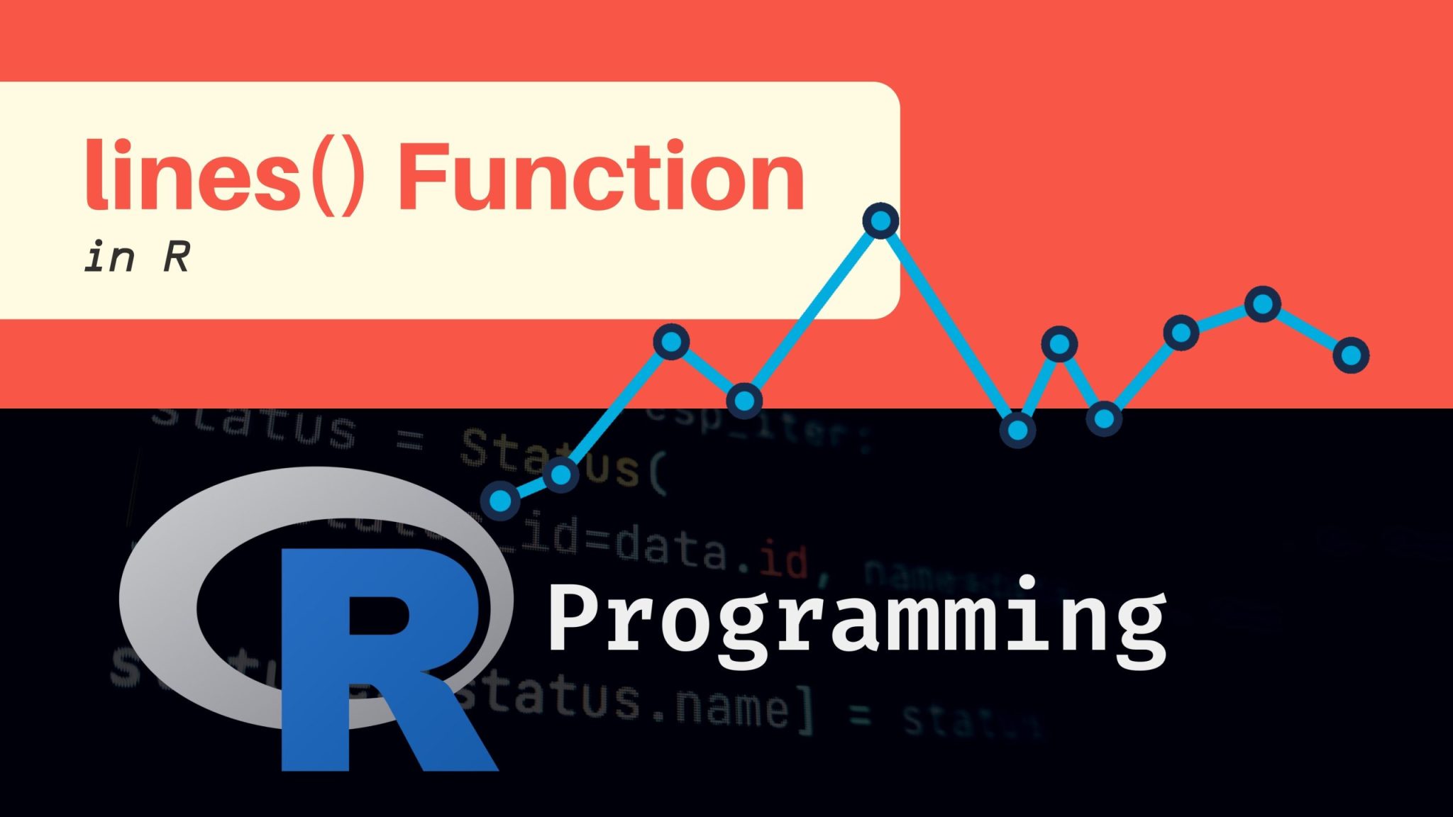 lines() Function in R Coding Campus