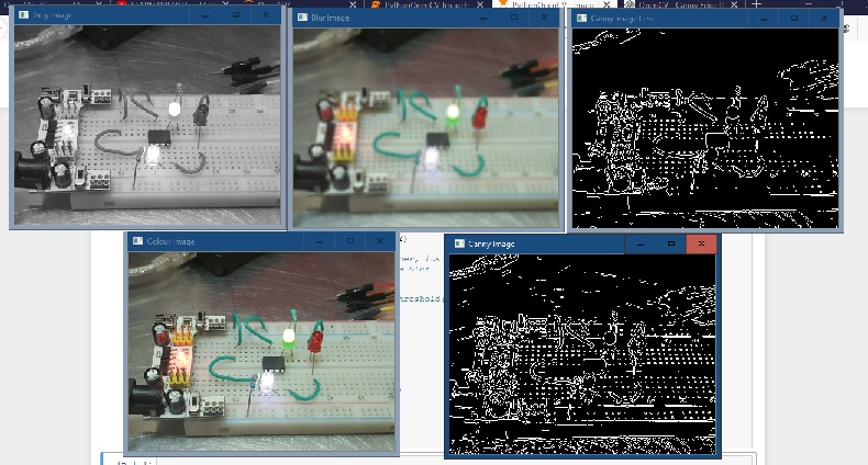Python OpenCV Image manipulation coding? Electronics