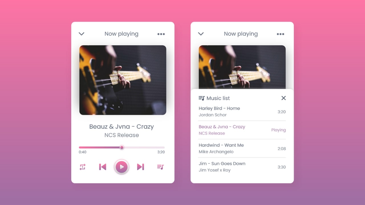Create Custom Music Player in JavaScript