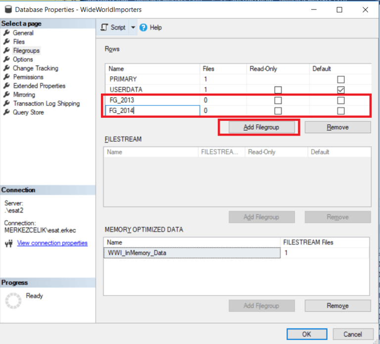 Database Table Partitioning & Partitions in MS SQL Server
