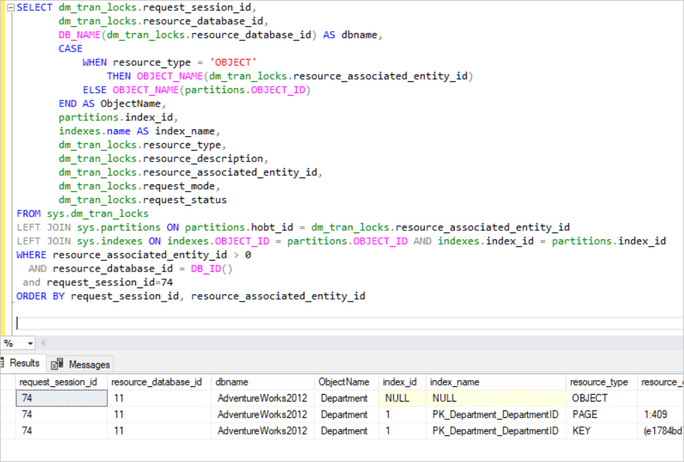Main concept of SQL Server locking {coding}Sight