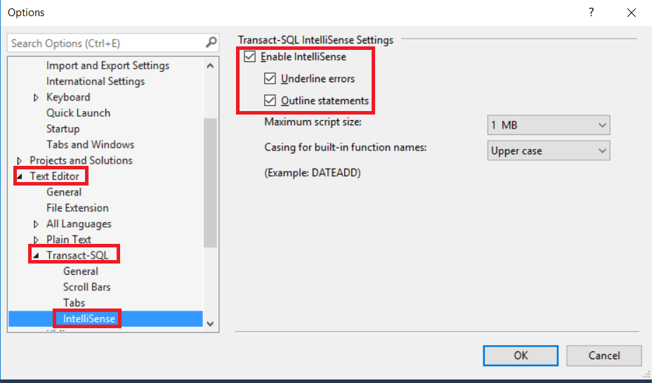 SQL Server IntelliSense and {coding}Sight