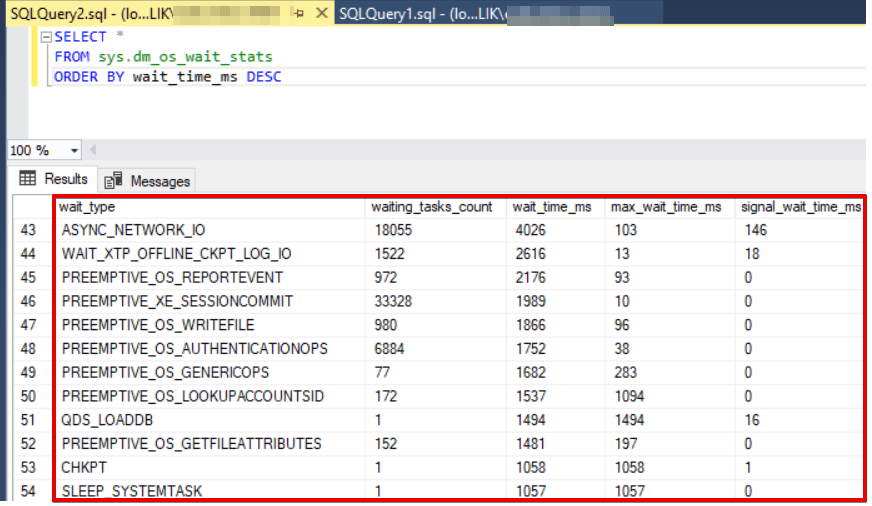 How to Use sys.dm_os_wait_stats {coding}Sight