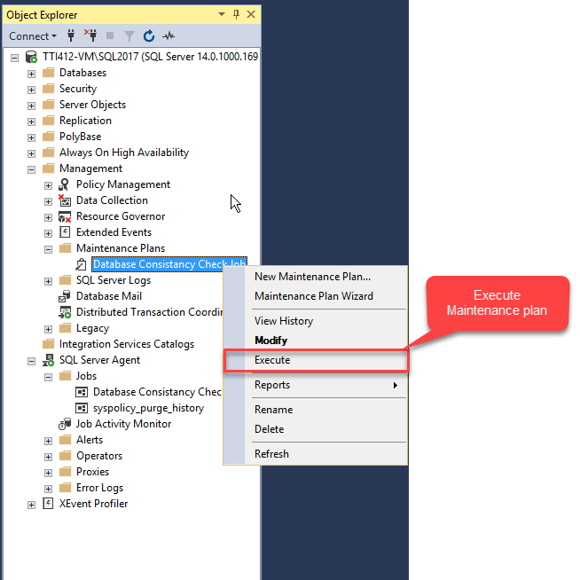 Creating Database Maintenance Plans {coding}Sight (2022)