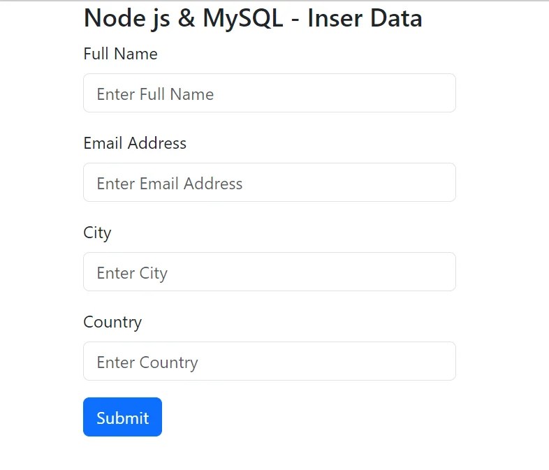 How To Insert Data In Table Using Javascript at Mary Vasquez blog