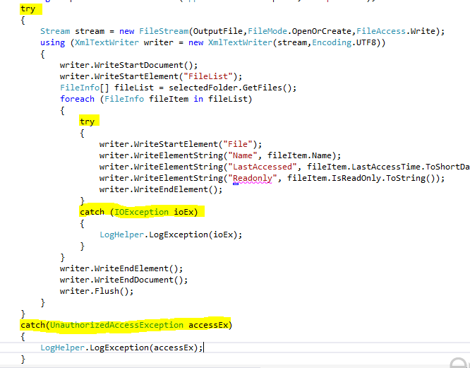 A Short Guide Exception handling in