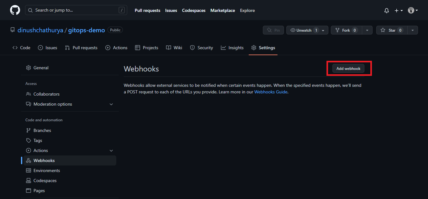 Setup GitHub hook for Jenkins CodingtricksTechnology for Innovators