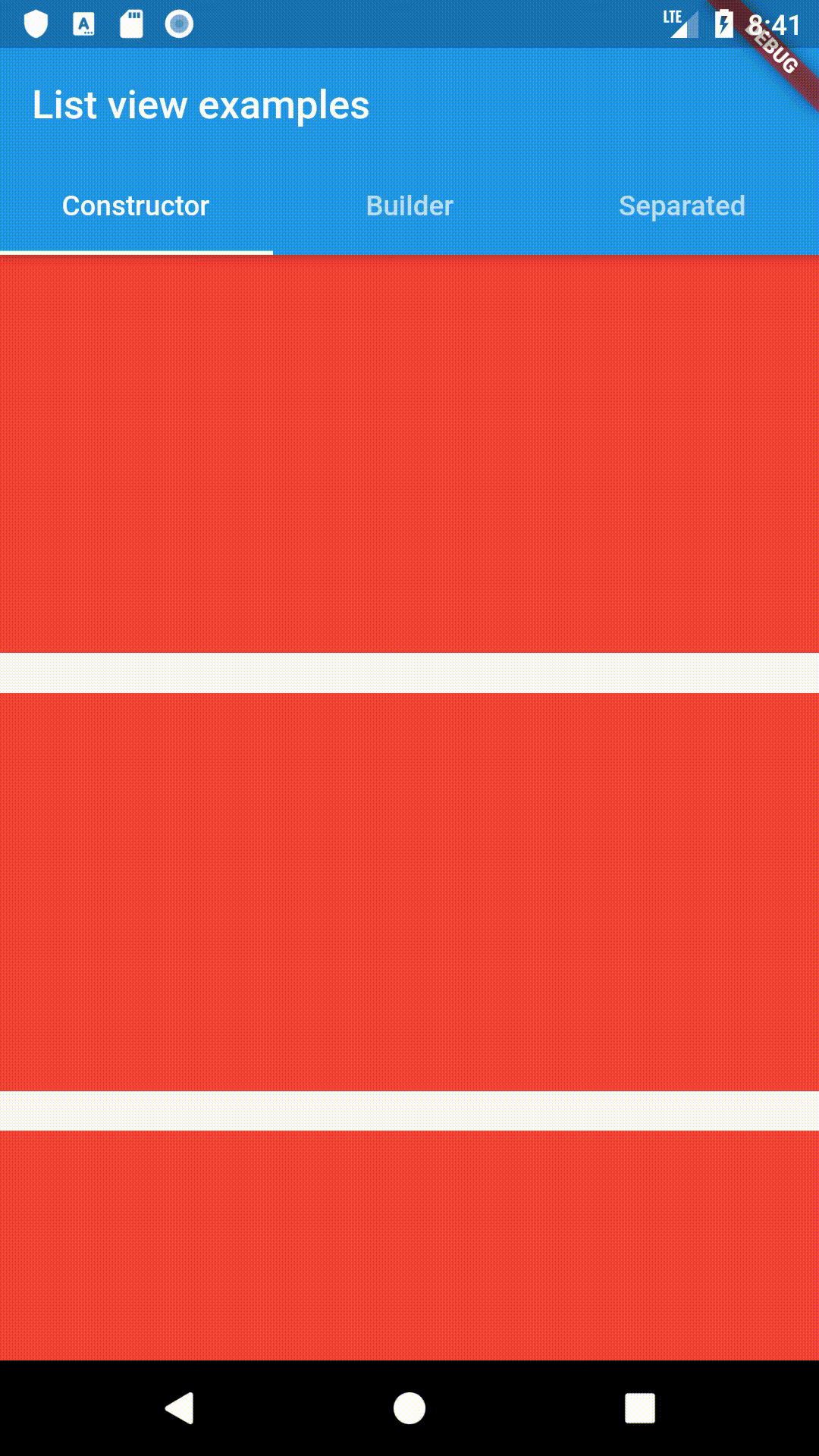 Flutter Stacked Item Listview Flutter Ui Tutorial Scroll Animation