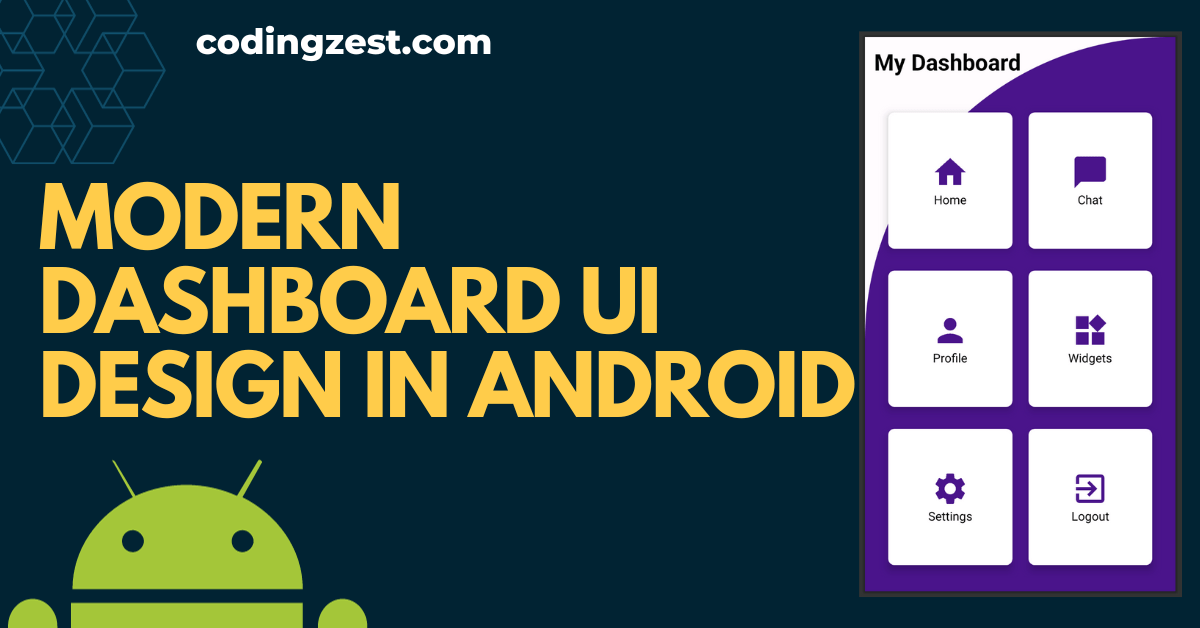 Dashboard Ui Design Modern Dashboard Ui Design Android Studio My XXX