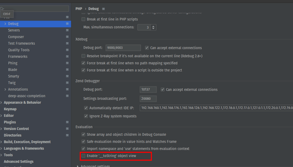 Core dumped or segmentation fault with Xdebug Codisfy