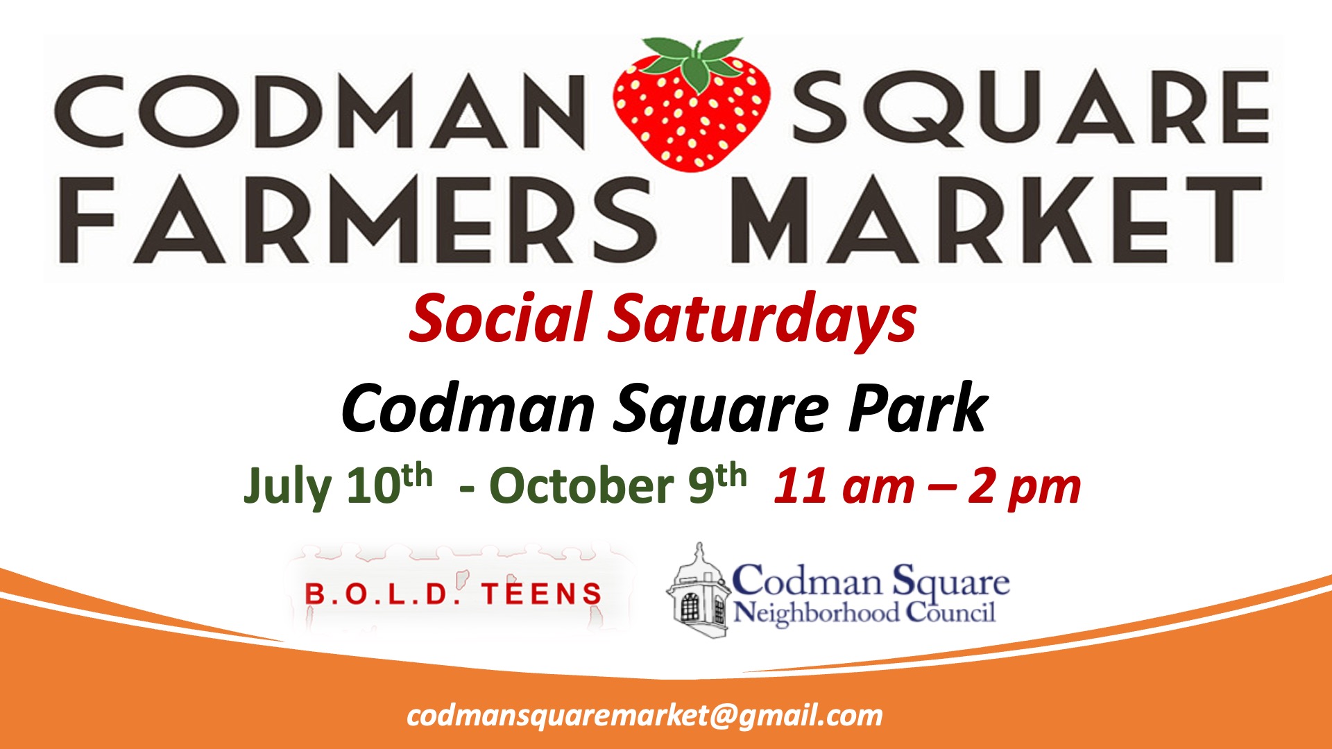 The Return of Social Saturdays at the Codman Square Farmers Market