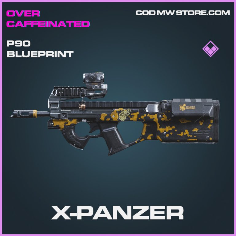 Over Caffeinated Blueprints Item Store Bundle Call of Duty Warzone & Black Ops Cold War